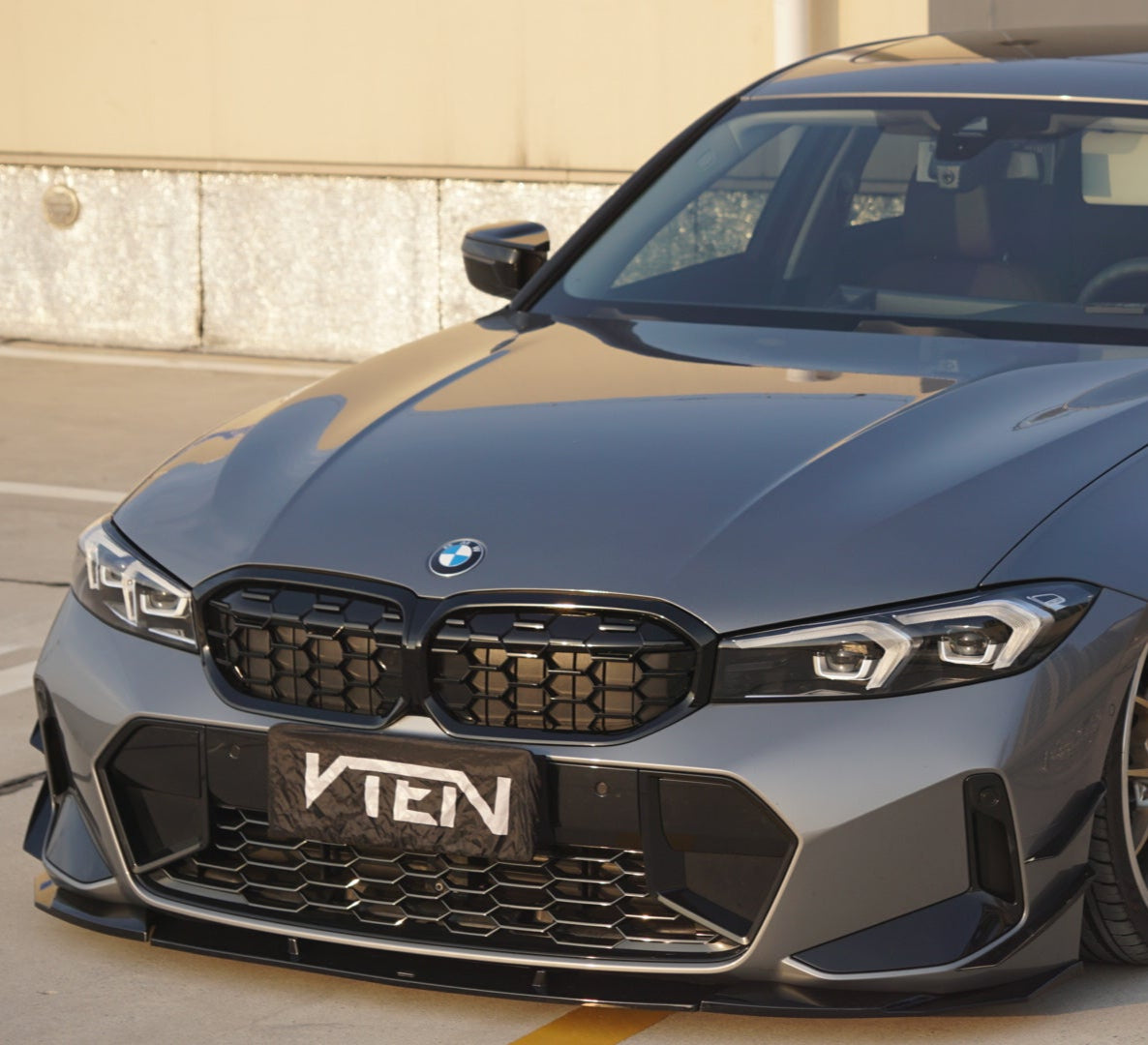VTEN Front Lip for BMW 3 Series 330i M340i G20 G21 LCI 2023-ON PP Polypropylene
