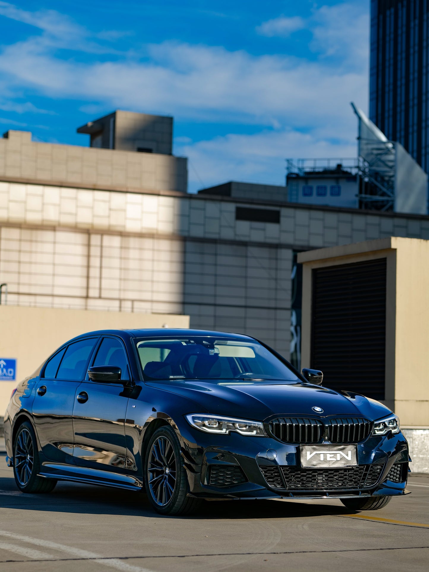 VTEN Front Lip for BMW 3 Series 330i M340i G20 G21 Pre-LCI 2019-2022 PP