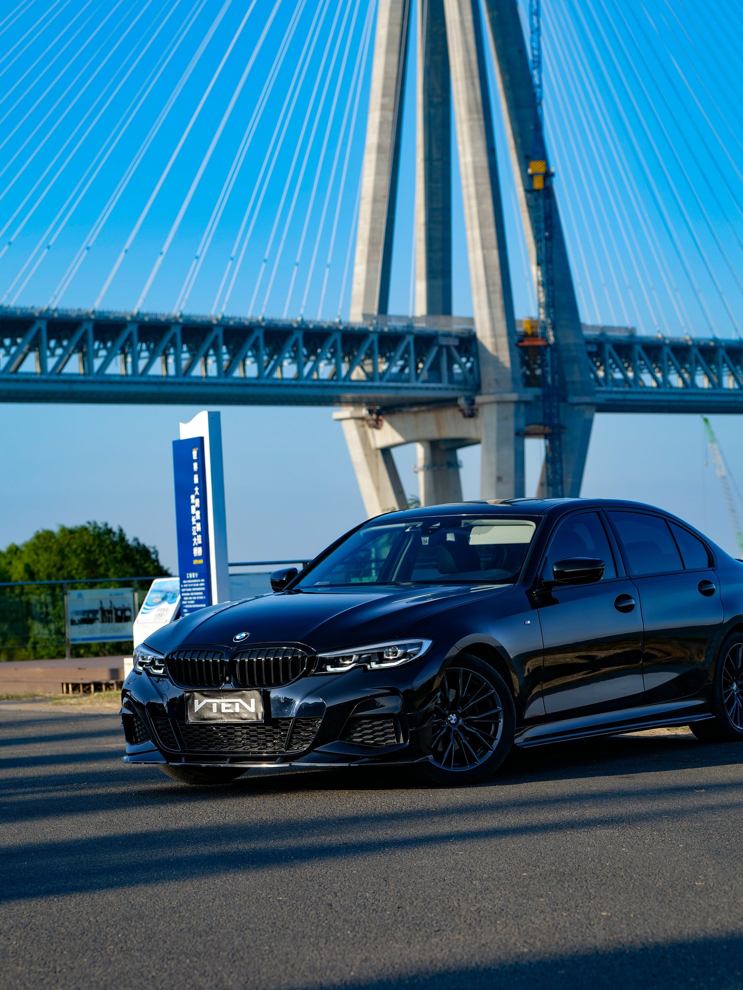 VTEN Front Lip for BMW 3 Series 330i M340i G20 G21 Pre-LCI 2019-2022 PP