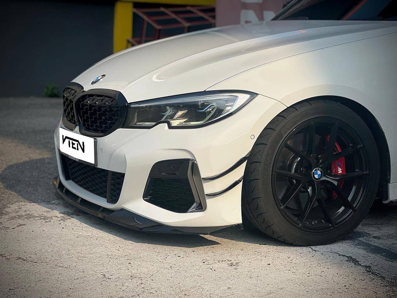VTEN Front Lip for BMW 3 Series 330i M340i G20 G21 Pre-LCI 2019-2022 PP