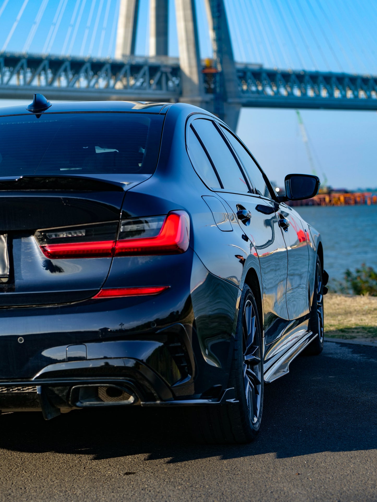 VTEN Rear Diffuser & Corner Splitter for BMW 3 Series 330i M340i G20 G21 Pre-LCI 2020-2022 ABS/PP