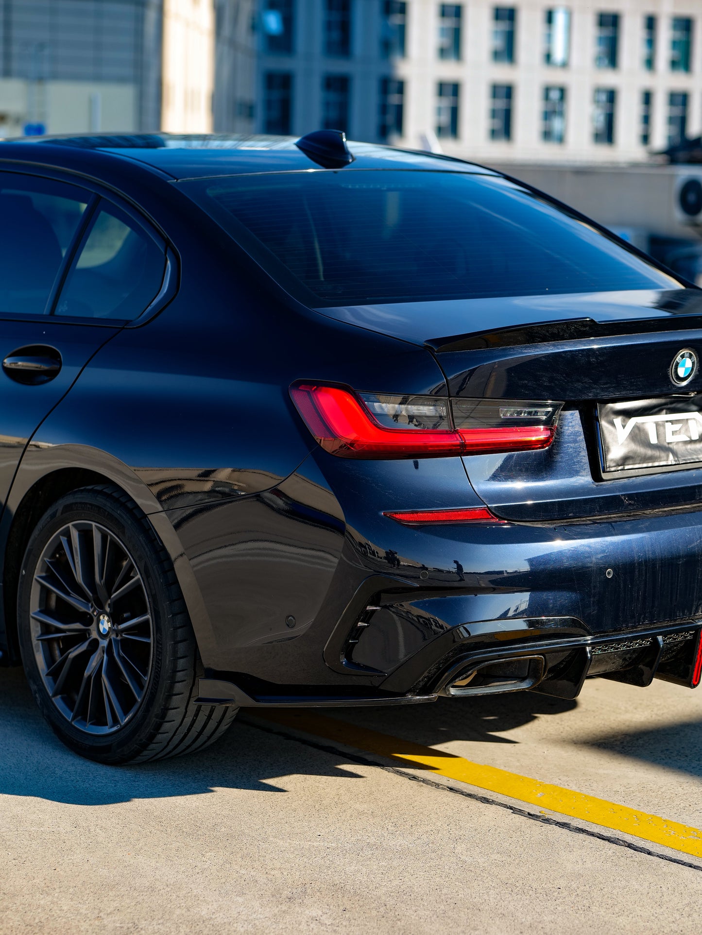 VTEN Rear Diffuser & Corner Splitter for BMW 3 Series 330i M340i G20 G21 Pre-LCI 2020-2022 ABS/PP