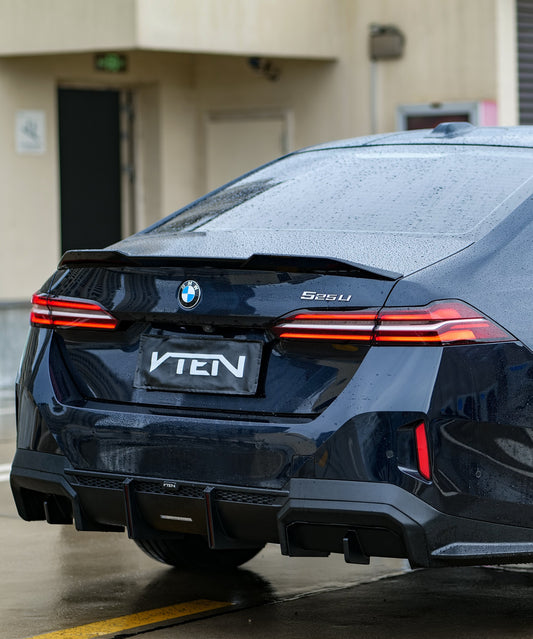 VTEN Rear Lip Spoiler for BMW 5 Series 530 540 & i5 e/x Drive40 M60 G60 2024-ON ABS