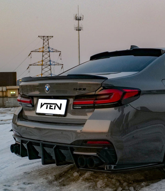 VTEN Rear Lip Spoiler for BMW M5/M5C F90 & 5 Series 540i M550i G30 G31 Sedan ABS