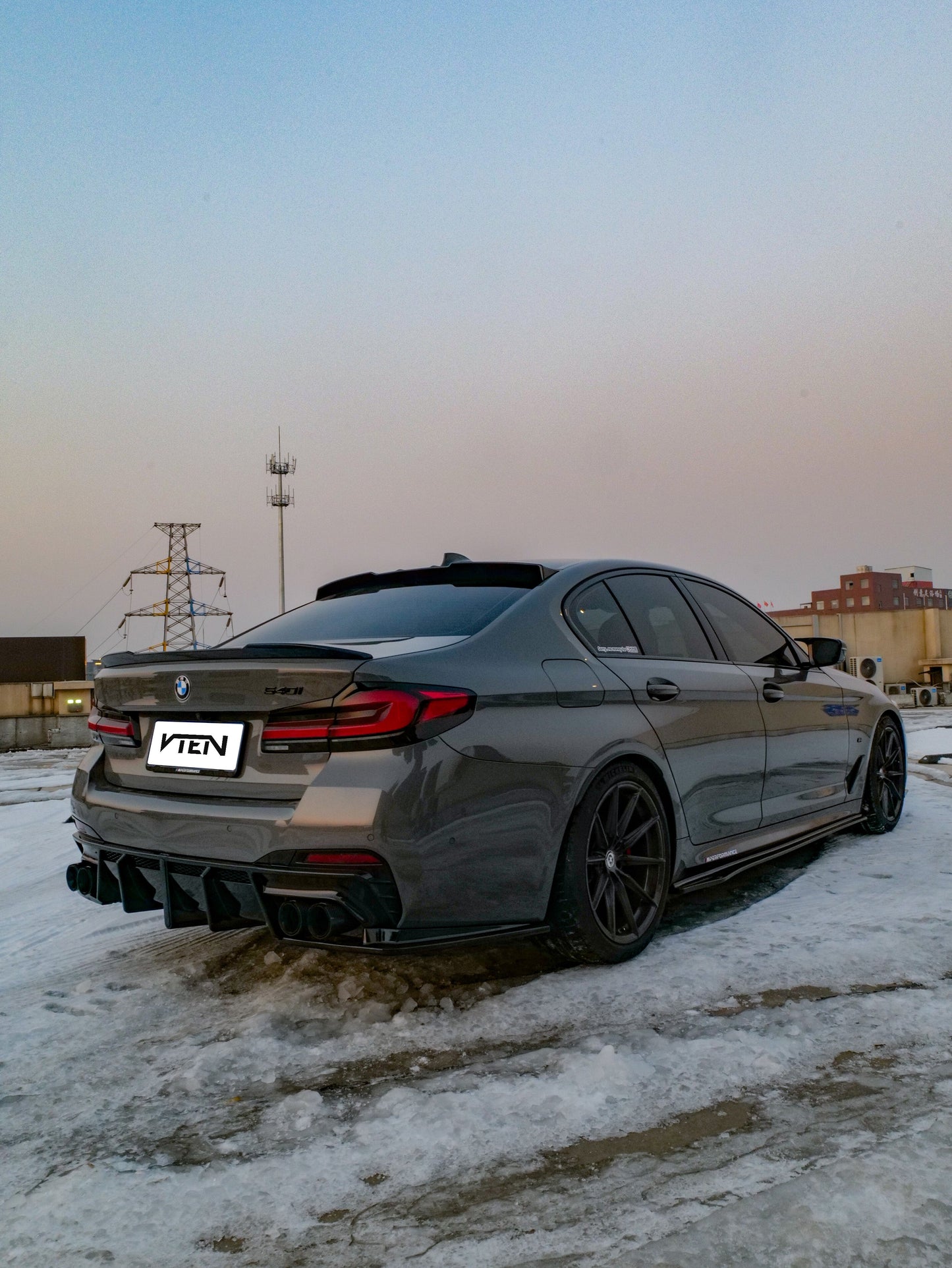 VTEN Rear Diffuser for BMW M5/M5C F90 & 5 Series 540i M550i G30 G31 PP