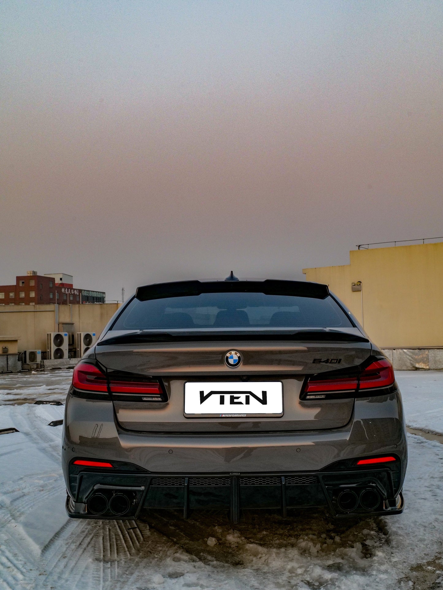 VTEN V1 Rear Canards for BMW M5/M5C F90 & 5 Series 540i M550i G30 G31 PP