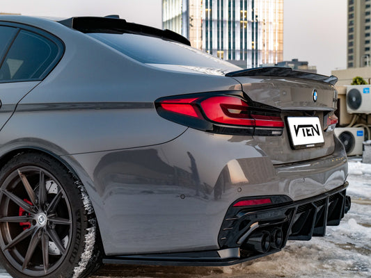 VTEN V1 Rear Canards for BMW M5/M5C F90 & 5 Series 540i M550i G30 G31 PP