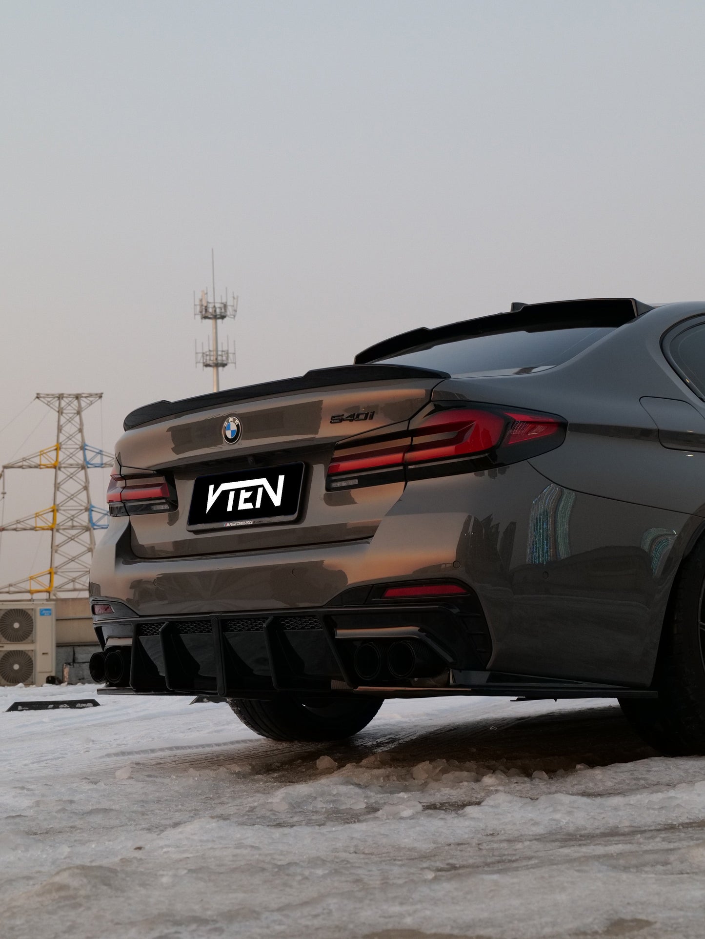VTEN V1 Rear Canards for BMW M5/M5C F90 & 5 Series 540i M550i G30 G31 PP