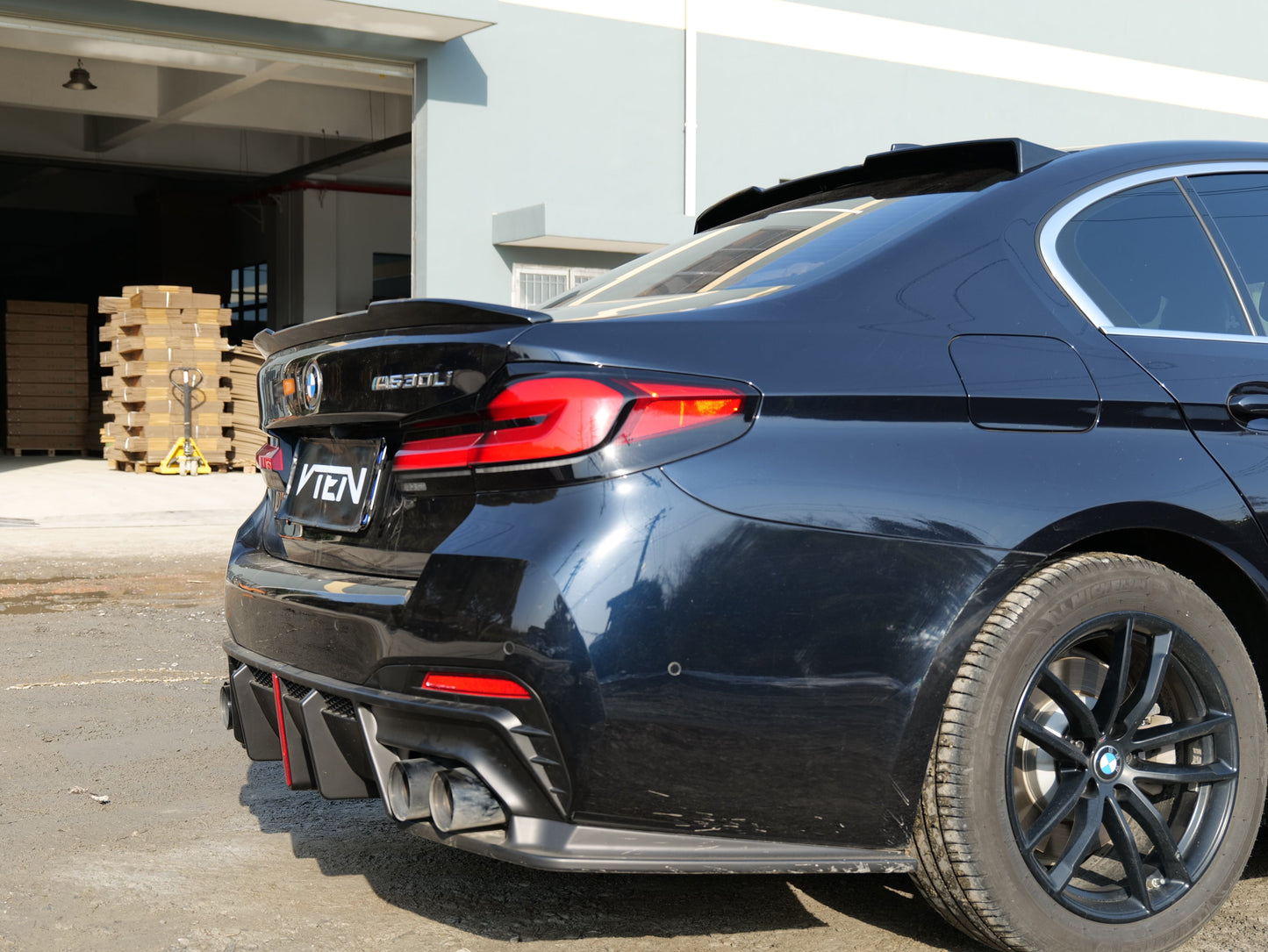 VTEN Rear Roof Spoiler for BMW M5/M5C F90 & 5 Series 540i M550i G30 G31 ABS