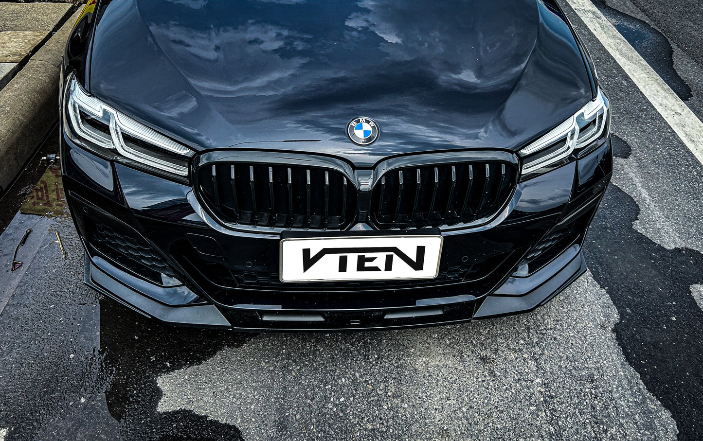 VTEN Front Lip for BMW 5 Series M550i 540i G30 G31 LCI 2021-2023 PP