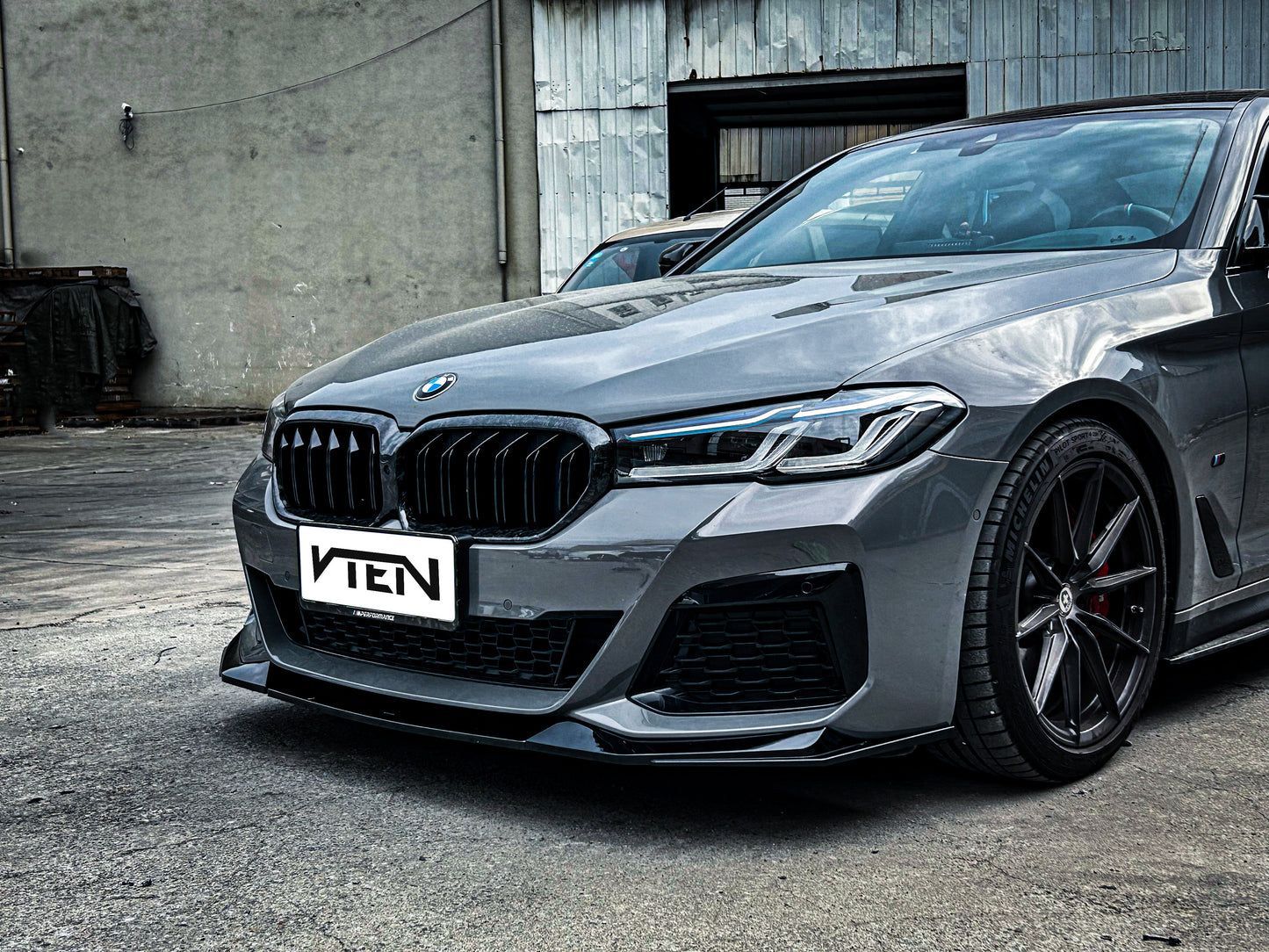 VTEN Front Lip for BMW 5 Series M550i 540i G30 G31 LCI 2021-2023 PP