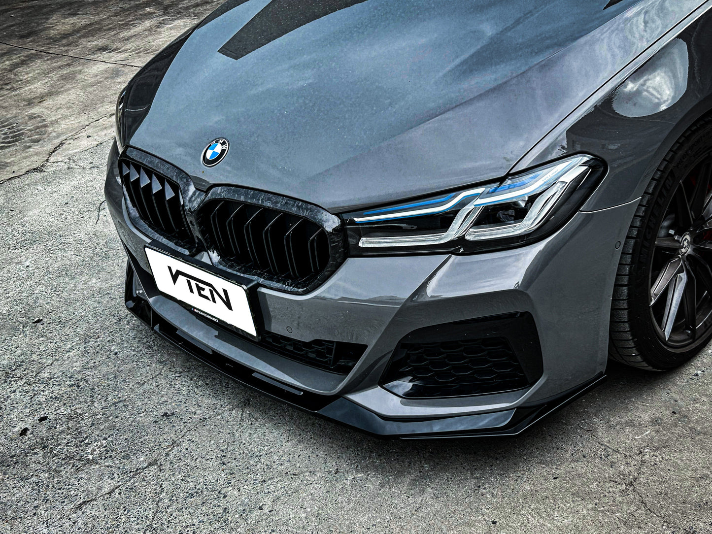 VTEN Front Lip for BMW 5 Series M550i 540i G30 G31 LCI 2021-2023 PP