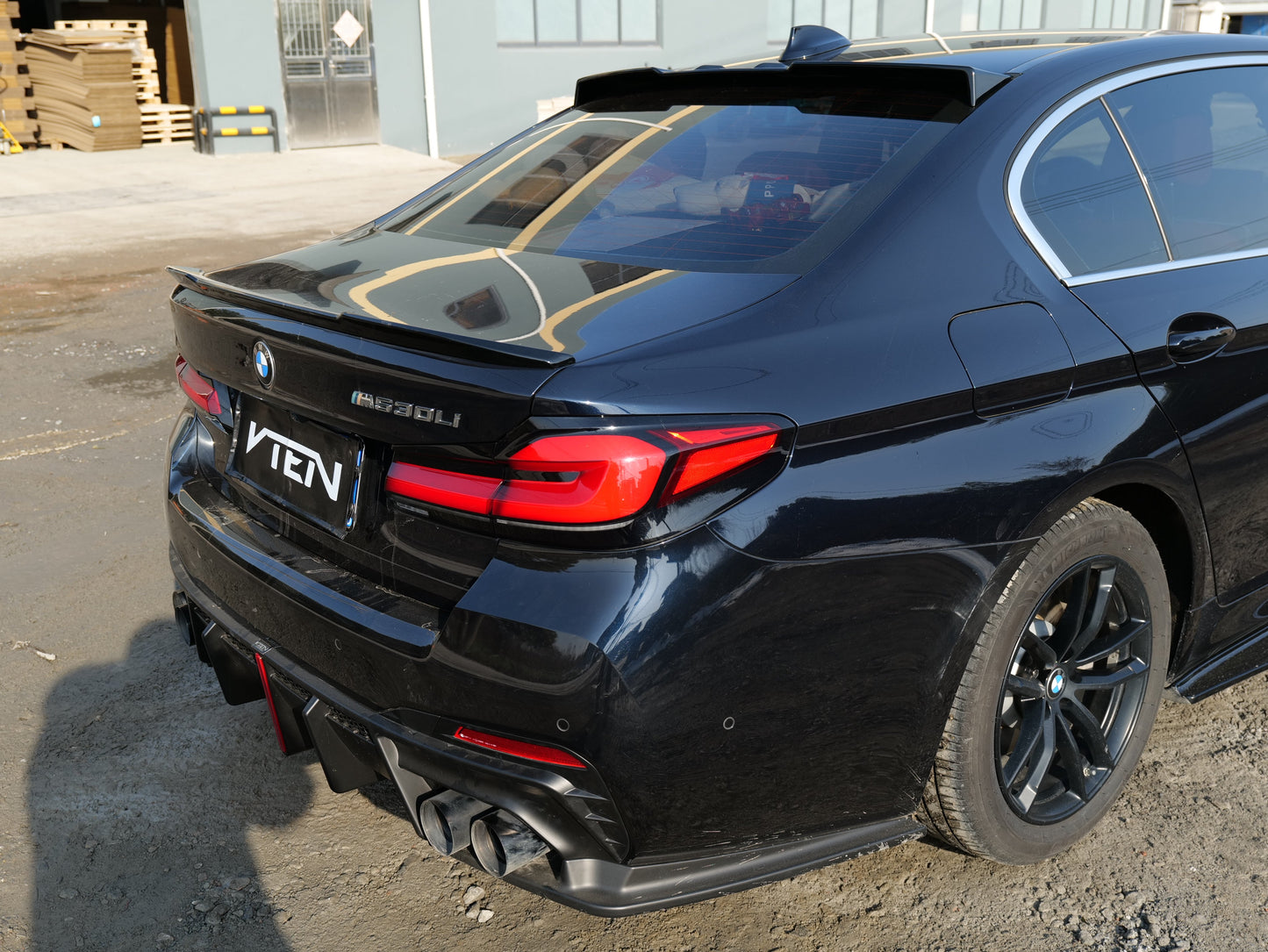 VTEN Rear Roof Spoiler for BMW M5/M5C F90 & 5 Series 540i M550i G30 G31 ABS