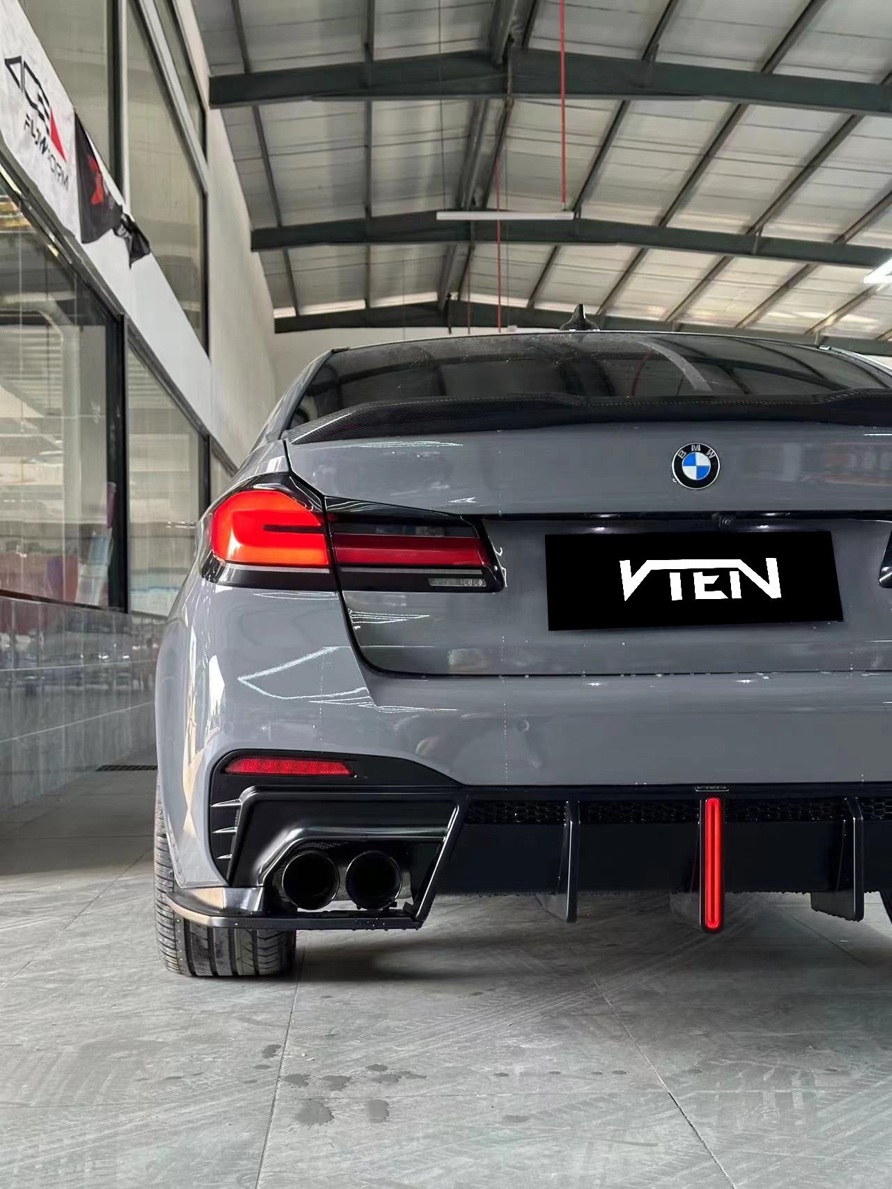 VTEN V1 Rear Canards for BMW M5/M5C F90 & 5 Series 540i M550i G30 G31 PP