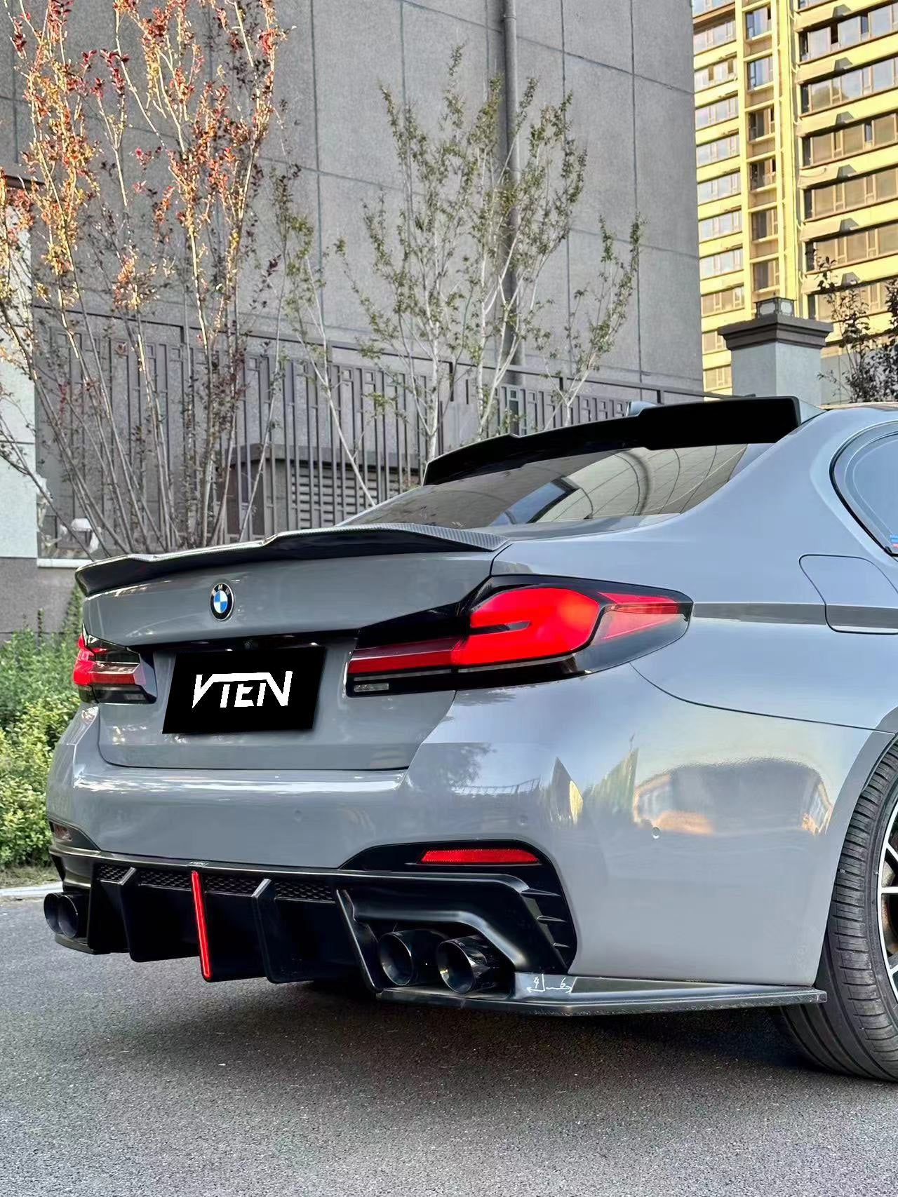 VTEN Rear Roof Spoiler for BMW M5/M5C F90 & 5 Series 540i M550i G30 G31 ABS
