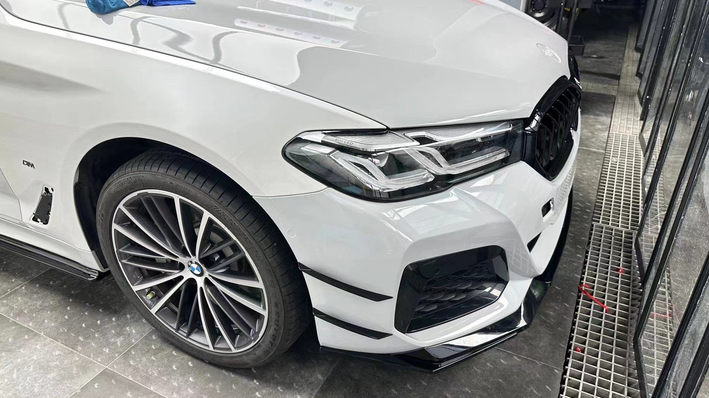 VTEN Front Canards for BMW 5 Series M550i 540i G30 G31 LCI 2021-2023 ABS