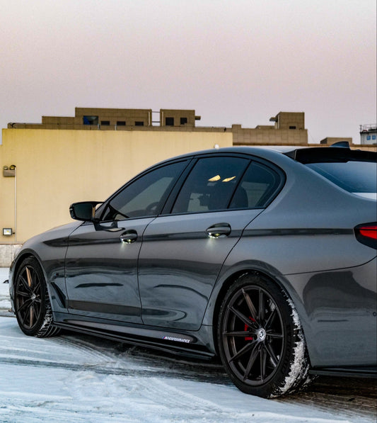 VTEN Side Skirts for BMW 5 Series M550i 540i G30 LCI 2021-2023 ABS