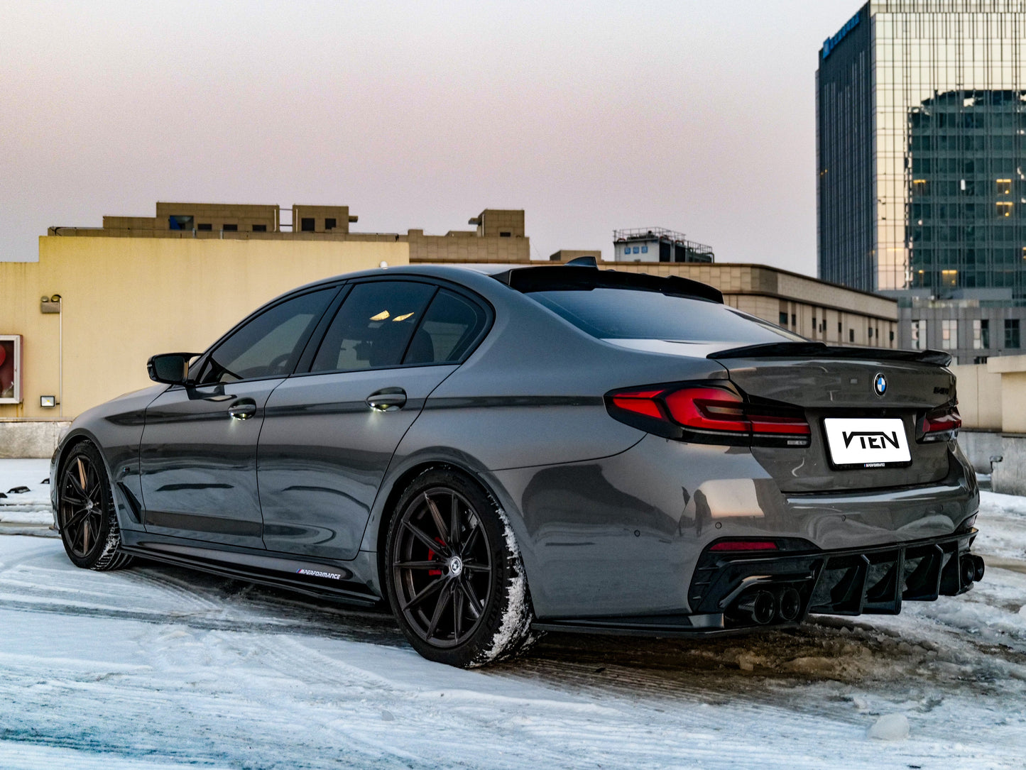 VTEN V1 Rear Canards for BMW M5/M5C F90 & 5 Series 540i M550i G30 G31 PP