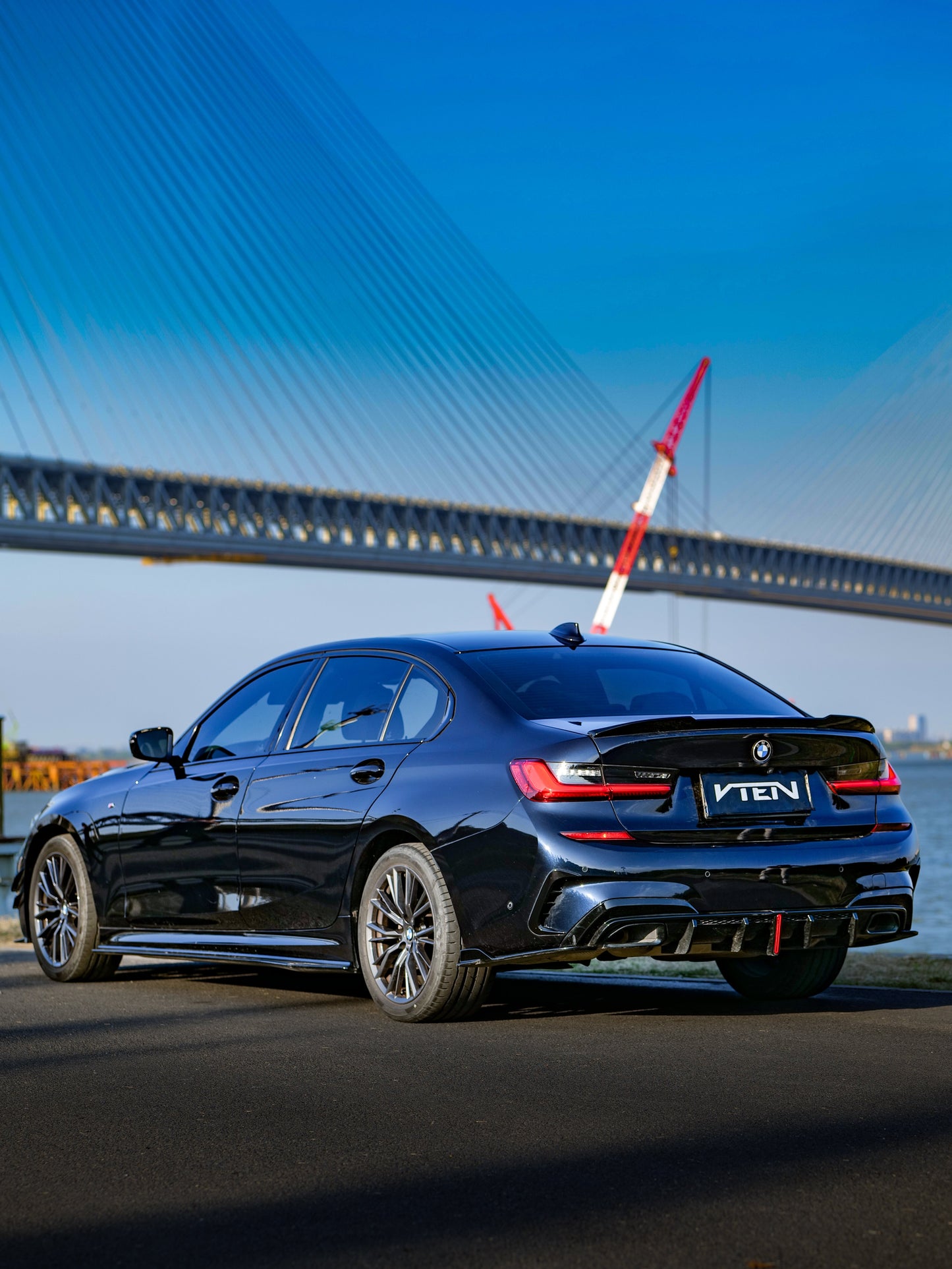 VTEN Rear Lip Spoiler for BMW M3 G80 2021-ON & 3 Series 330i M340i G20 2019-ON Sedan ABS