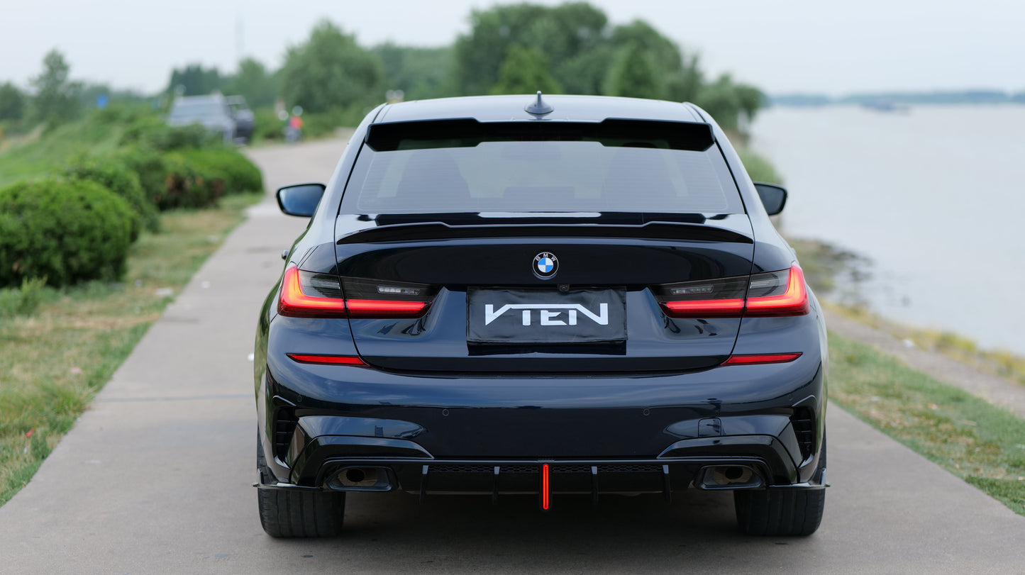 VTEN Rear Lip Spoiler for BMW M3 G80 2021-ON & 3 Series 330i M340i G20 2019-ON Sedan ABS