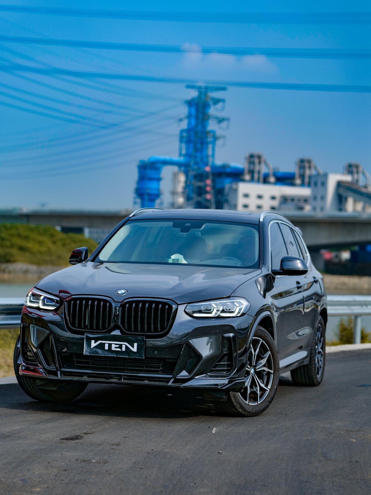 VTEN Front Lip for BMW X3 G01 & X4 M40 G02 & IX3 BEV G08 LCI 2022-ON PP