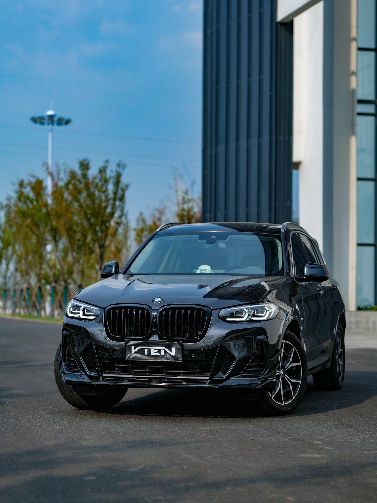 VTEN Front Lip for BMW X3 G01 & X4 M40 G02 & IX3 BEV G08 LCI 2022-ON PP