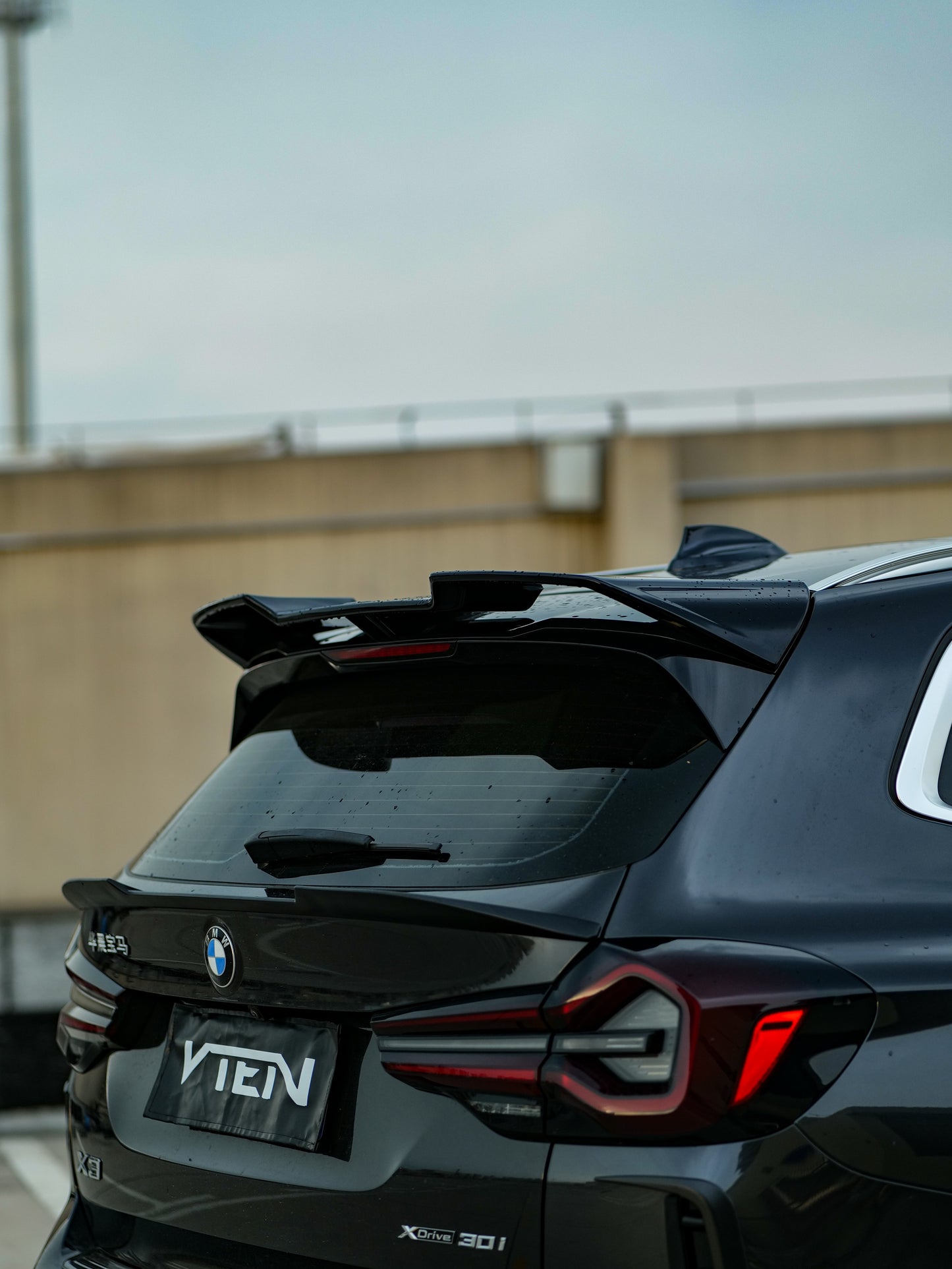 VTEN Rear Lip Spoiler for BMW X3 s/x Drive30 G01 & IX3 BEV G08 LCI 2022-ON ABS