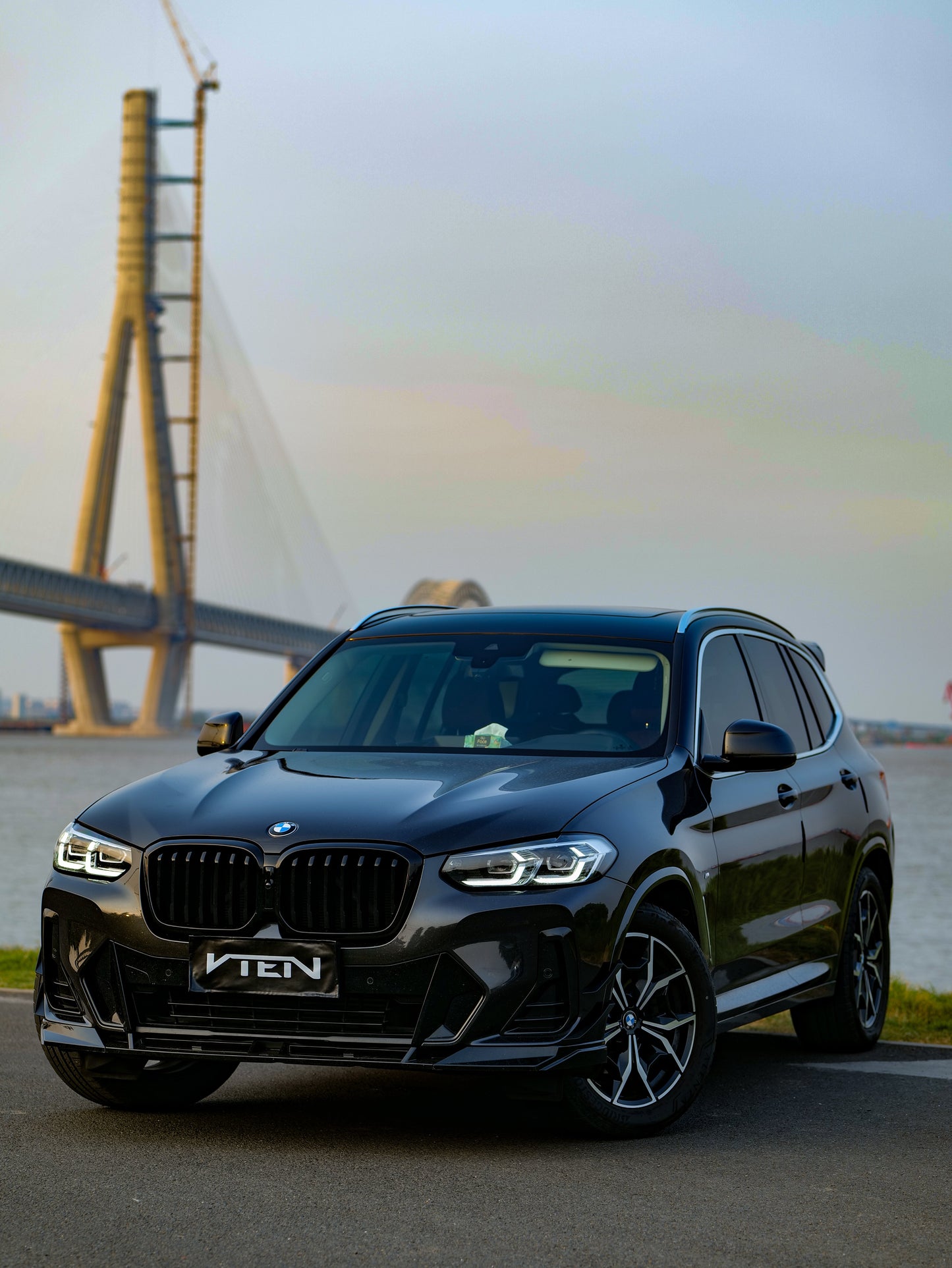 VTEN Front Lip for BMW X3 G01 & X4 M40 G02 & IX3 BEV G08 LCI 2022-ON PP