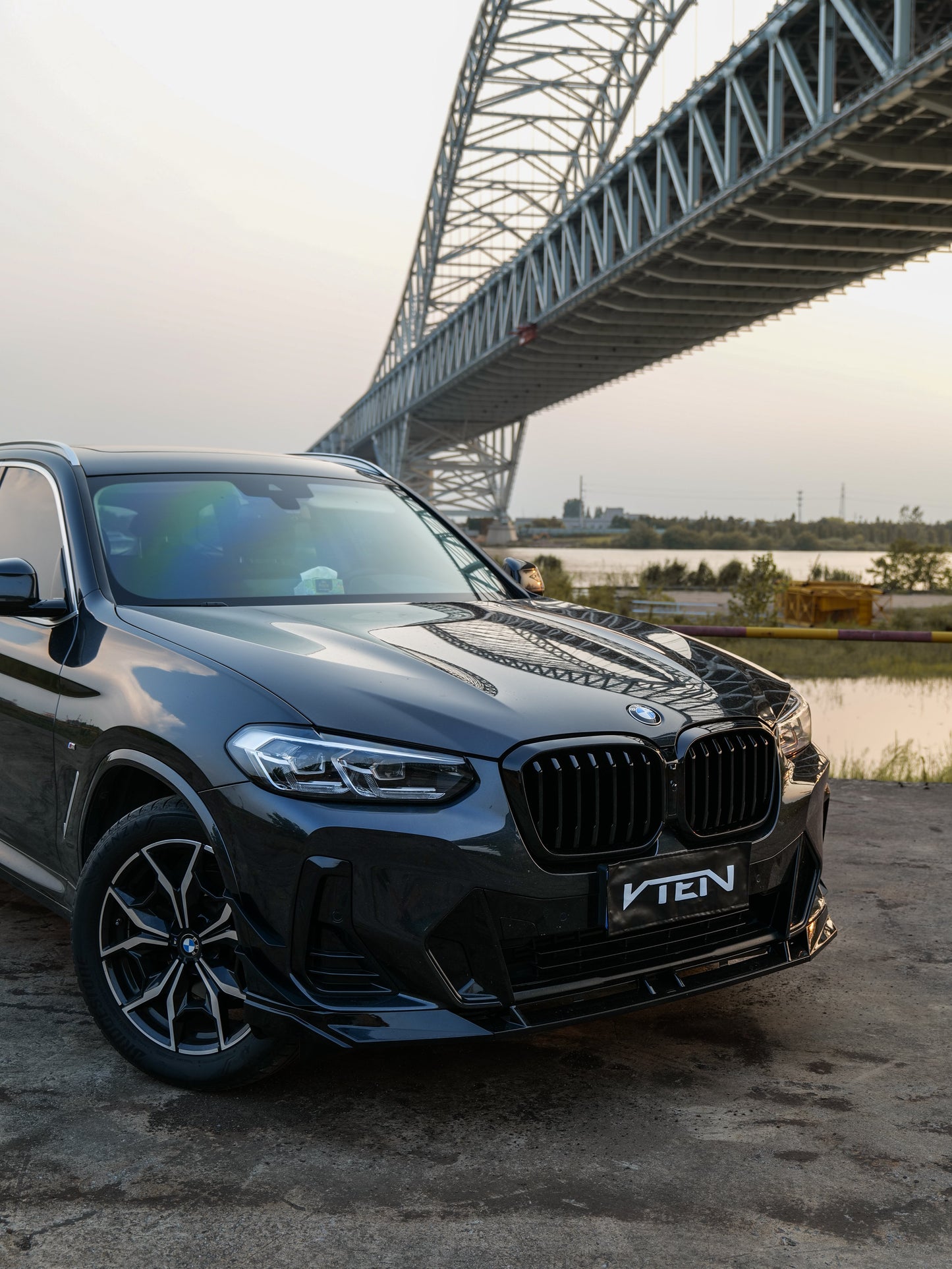 VTEN Front Lip for BMW X3 G01 & X4 M40 G02 & IX3 BEV G08 LCI 2022-ON PP