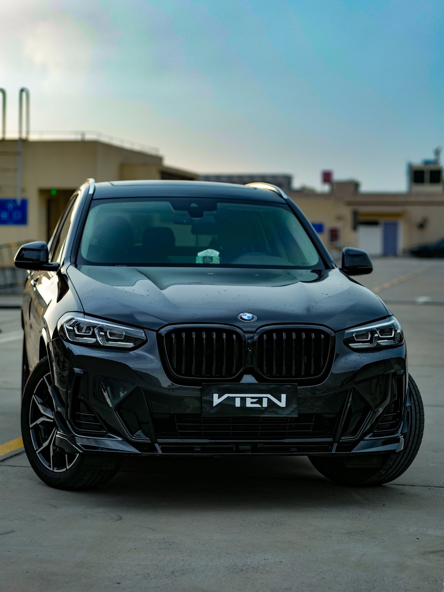 VTEN Front Lip for BMW X3 G01 & X4 M40 G02 & IX3 BEV G08 LCI 2022-ON PP