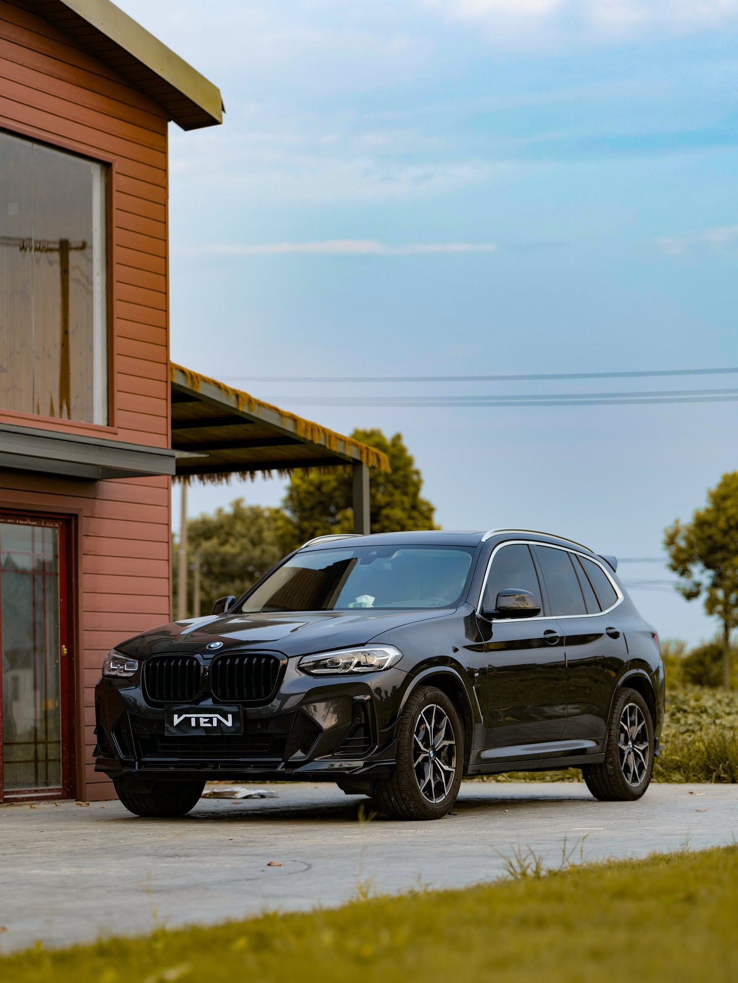 VTEN Front Lip for BMW X3 G01 & X4 M40 G02 & IX3 BEV G08 LCI 2022-ON PP