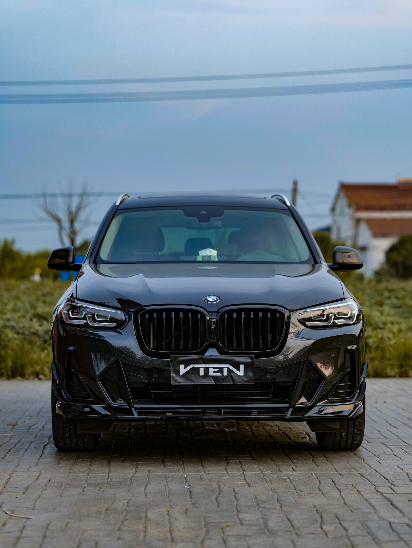 VTEN Front Lip for BMW X3 G01 & X4 M40 G02 & IX3 BEV G08 LCI 2022-ON PP