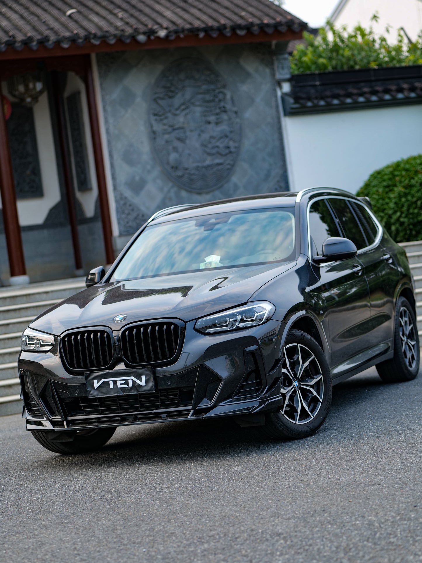 VTEN Front Lip for BMW X3 G01 & X4 M40 G02 & IX3 BEV G08 LCI 2022-ON PP
