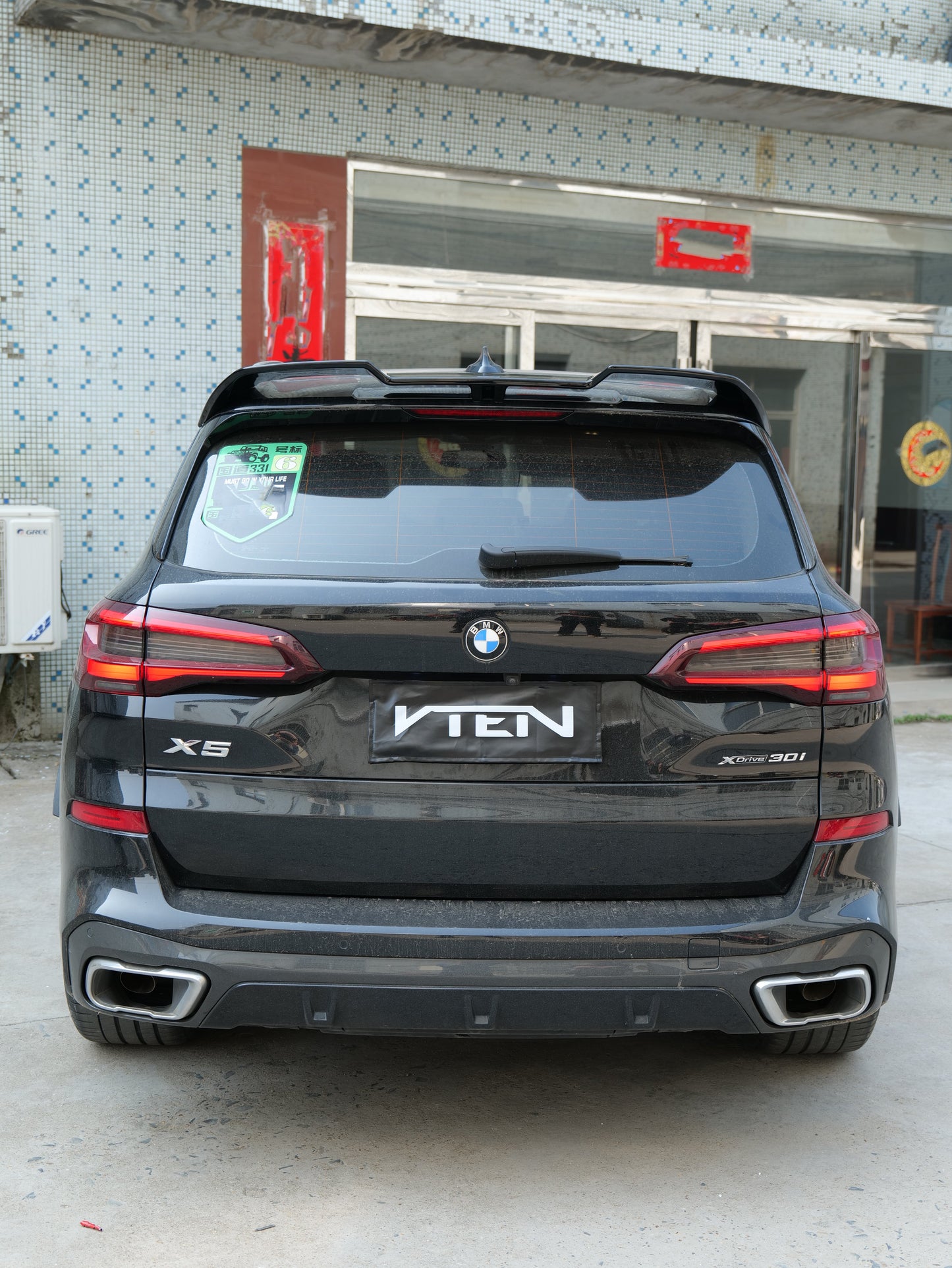 VTEN Rear Roof Spoiler for BMW X5 G05 M50i X/S Drive40i 2019-ON ABS