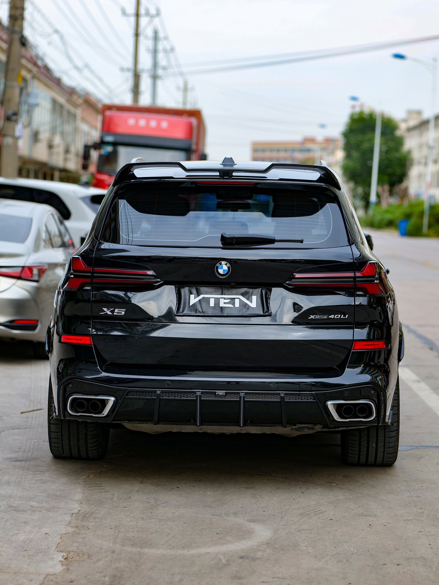 VTEN Rear Diffuser & Canards for BMW X5 G05 M50i X/S Drive40i 2019-ON PP