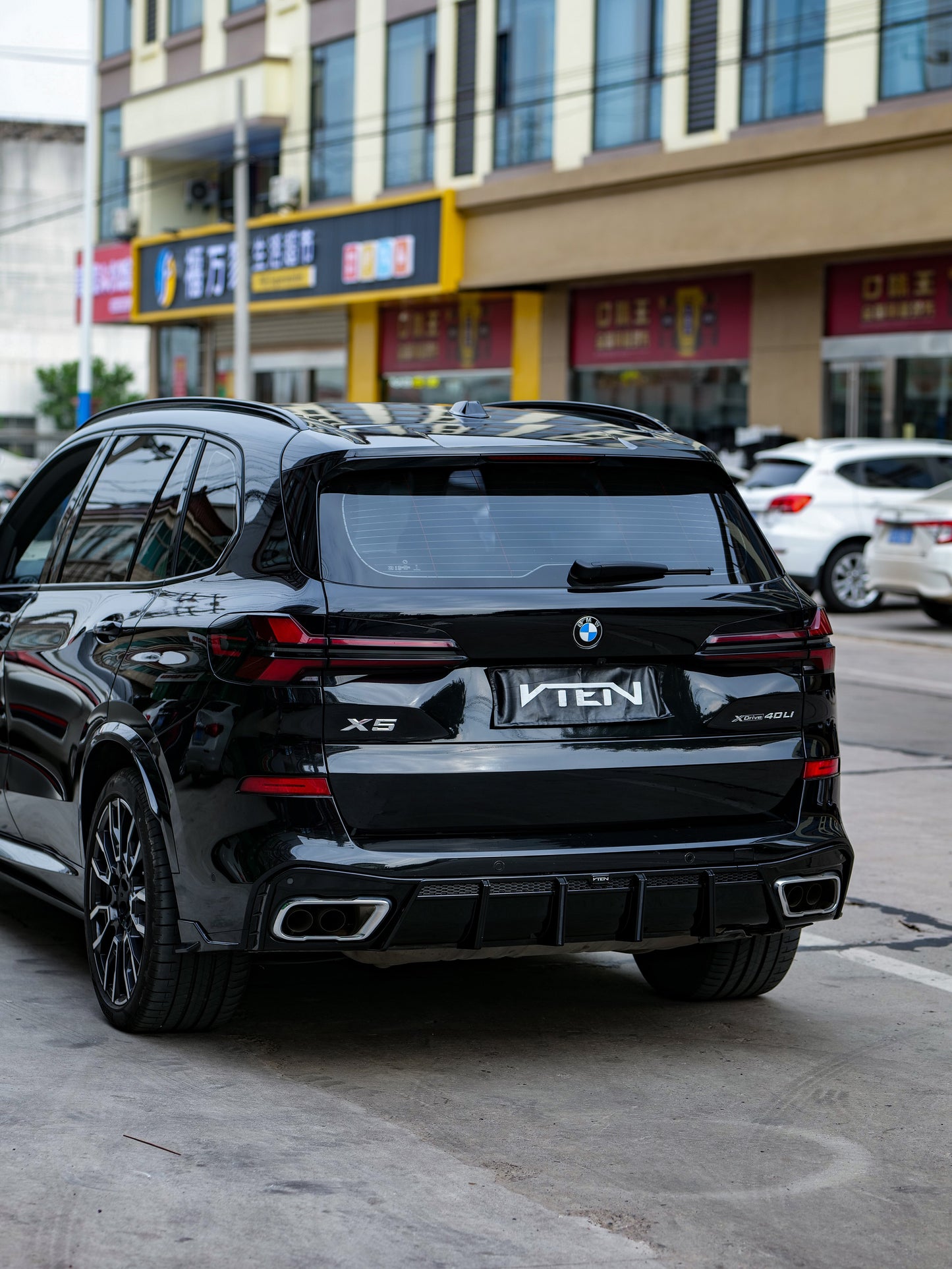 VTEN Rear Diffuser & Canards for BMW X5 G05 M50i X/S Drive40i 2019-ON PP