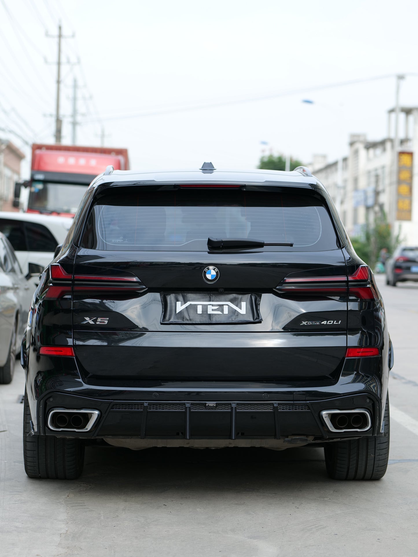 VTEN Rear Diffuser & Canards for BMW X5 G05 M50i X/S Drive40i 2019-ON PP
