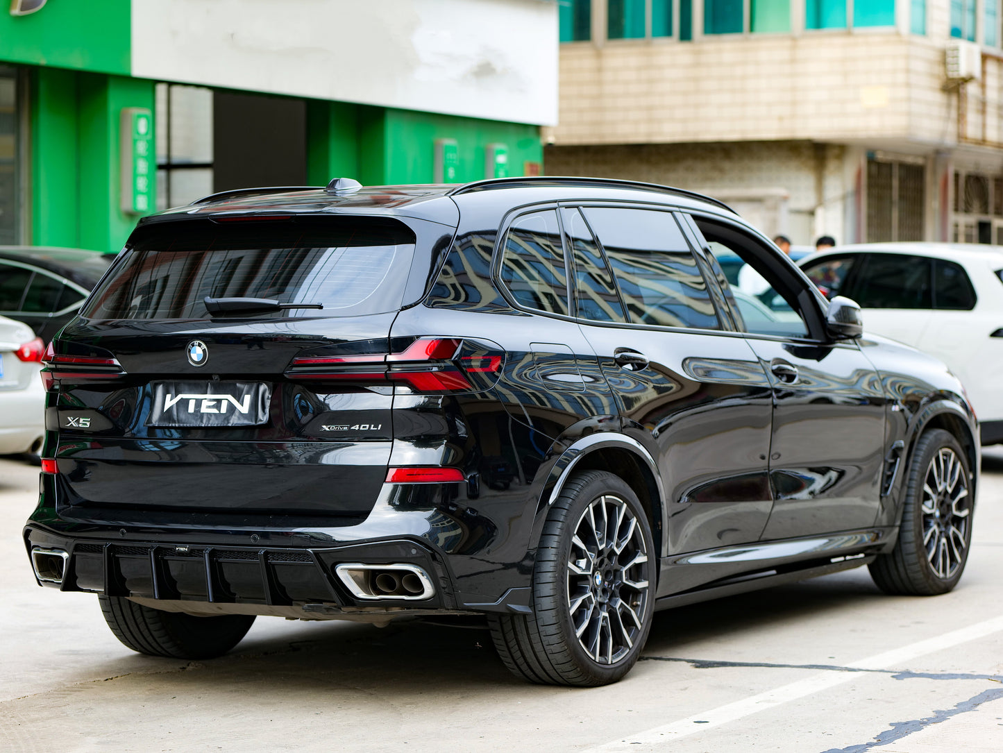 VTEN Rear Diffuser & Canards for BMW X5 G05 M50i X/S Drive40i 2019-ON PP