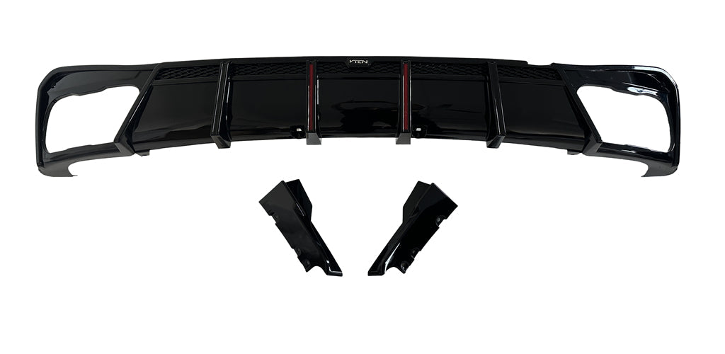 VTEN Rear Diffuser & Canards for BMW X5 G05 M50i X/S Drive40i 2019-ON PP