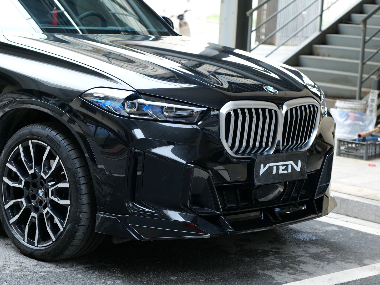 VTEN Front Lip for BMW X5 s/x Drive40i & xDrive50e & M60i G05 LCI 2024-ON PP