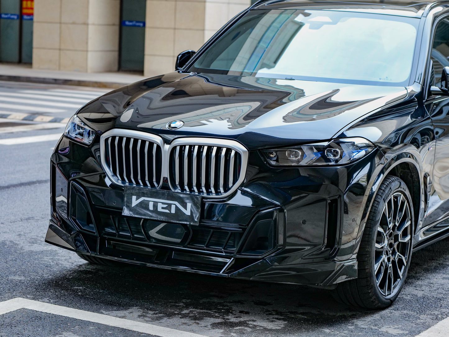 VTEN Front Lip for BMW X5 s/x Drive40i & xDrive50e & M60i G05 LCI 2024-ON PP
