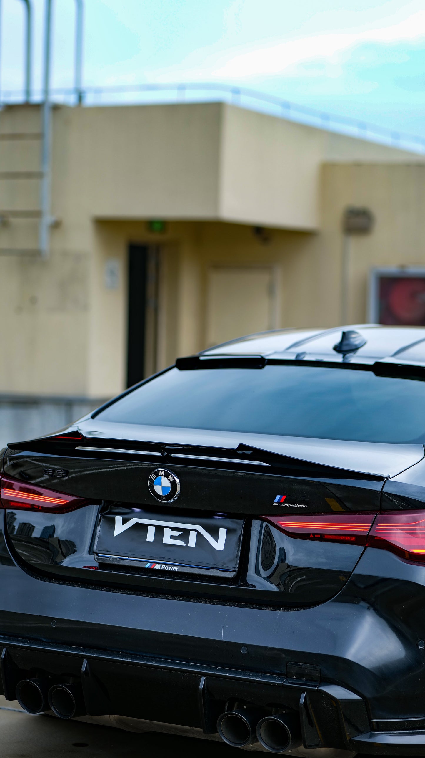 VTEN Rear Roof Spoiler for BMW 4 series 430i M440i G22 2020-ON & M4/M4C/M4CS G82 2021-ON ABS
