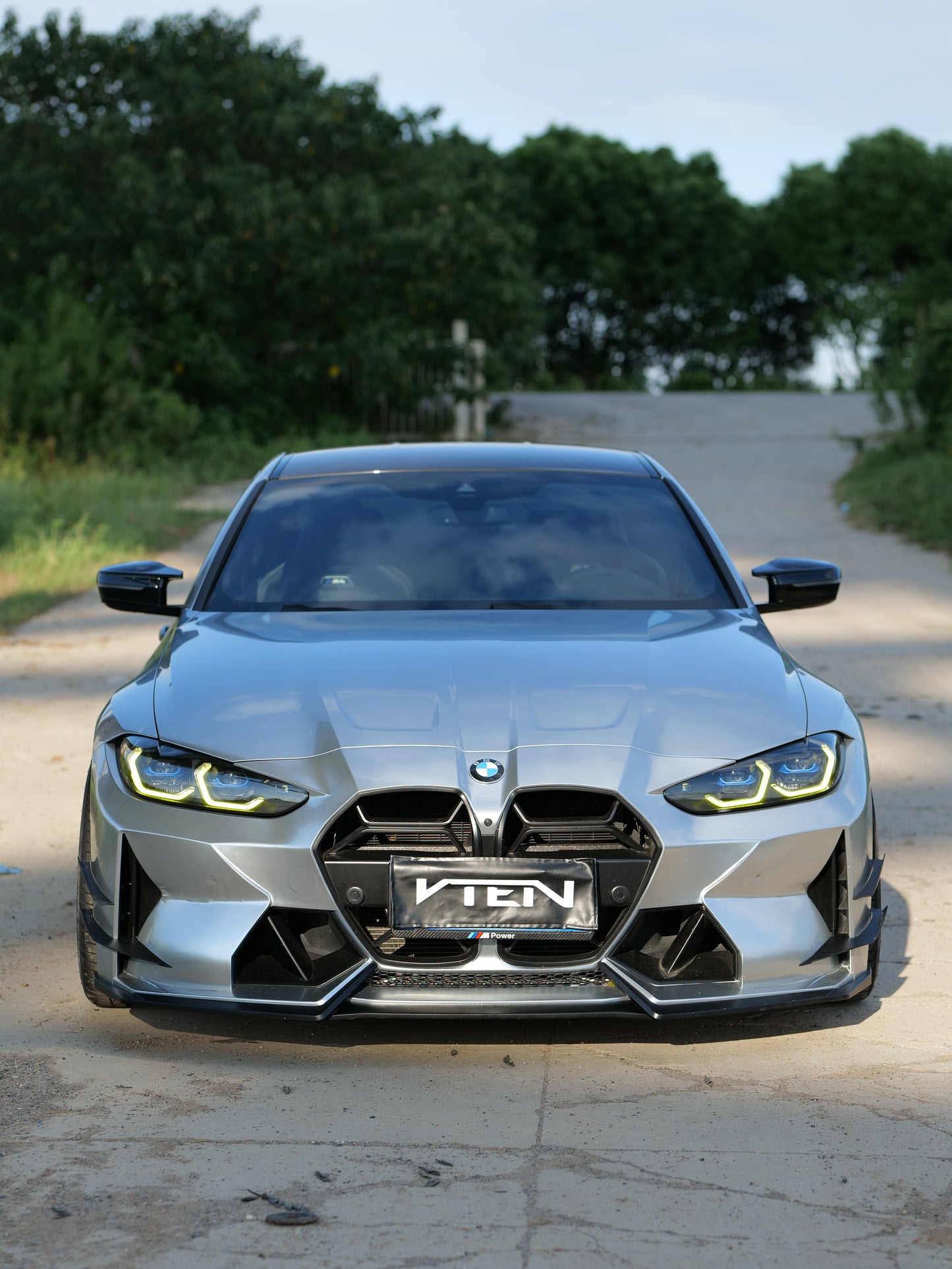 VTEN Front Bumper for BMW M3 G80 G81 & M4 G82 G83 2021-ON Pre-preg Carbon Fiber