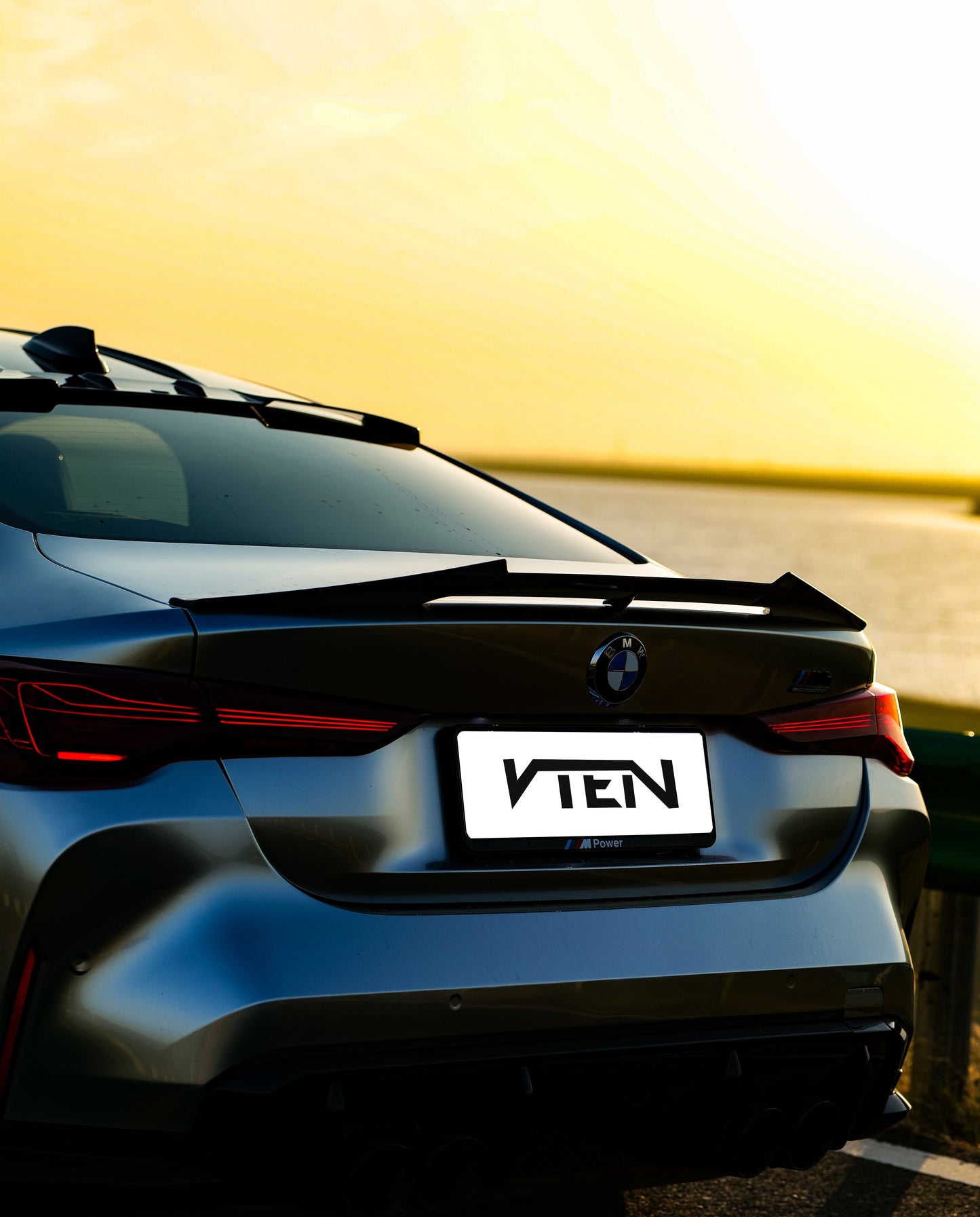 VTEN Rear Lip Spoiler for BMW 4 series 430i M440i G22 2020-ON & M4/M4C/M4CS G82 2021-ON ABS