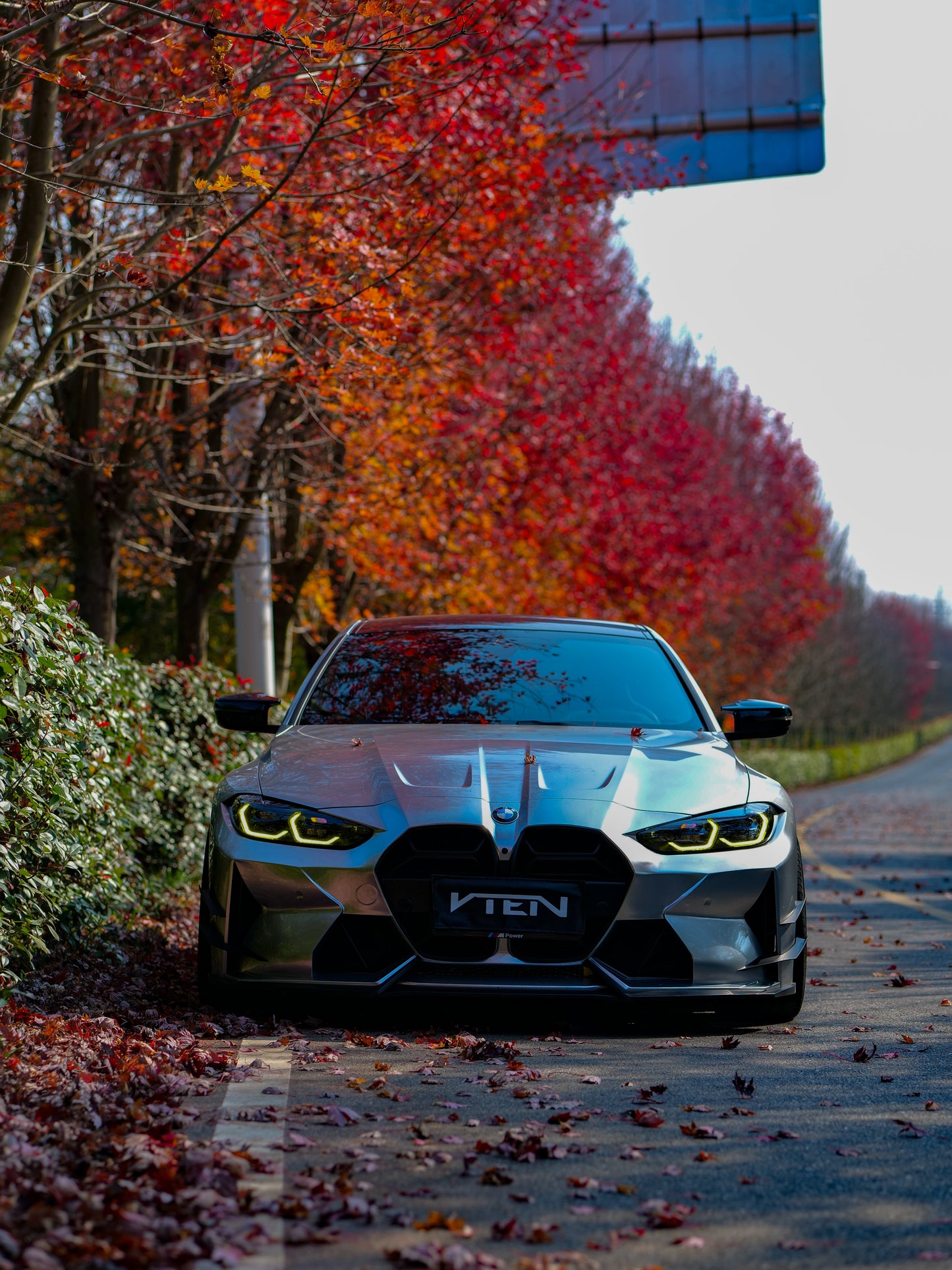VTEN Front Lip for BMW M3 G80 G81 & M4 G82 G83 2021-ON Pre-preg Carbon Fiber