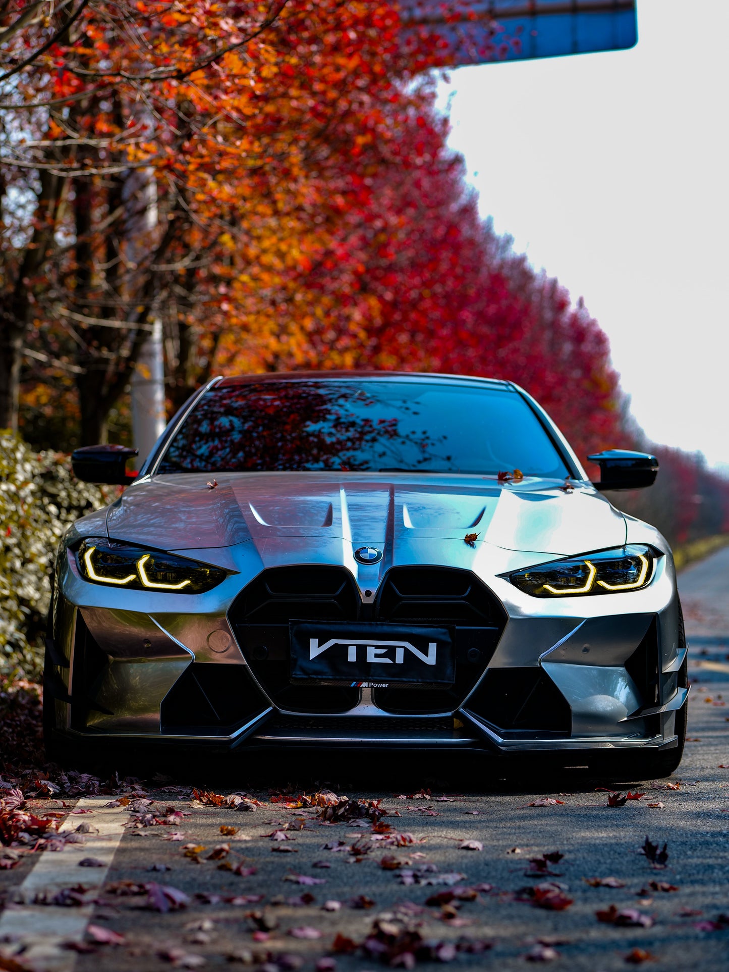 VTEN Front Lip for BMW M3 G80 G81 & M4 G82 G83 2021-ON Pre-preg Carbon Fiber