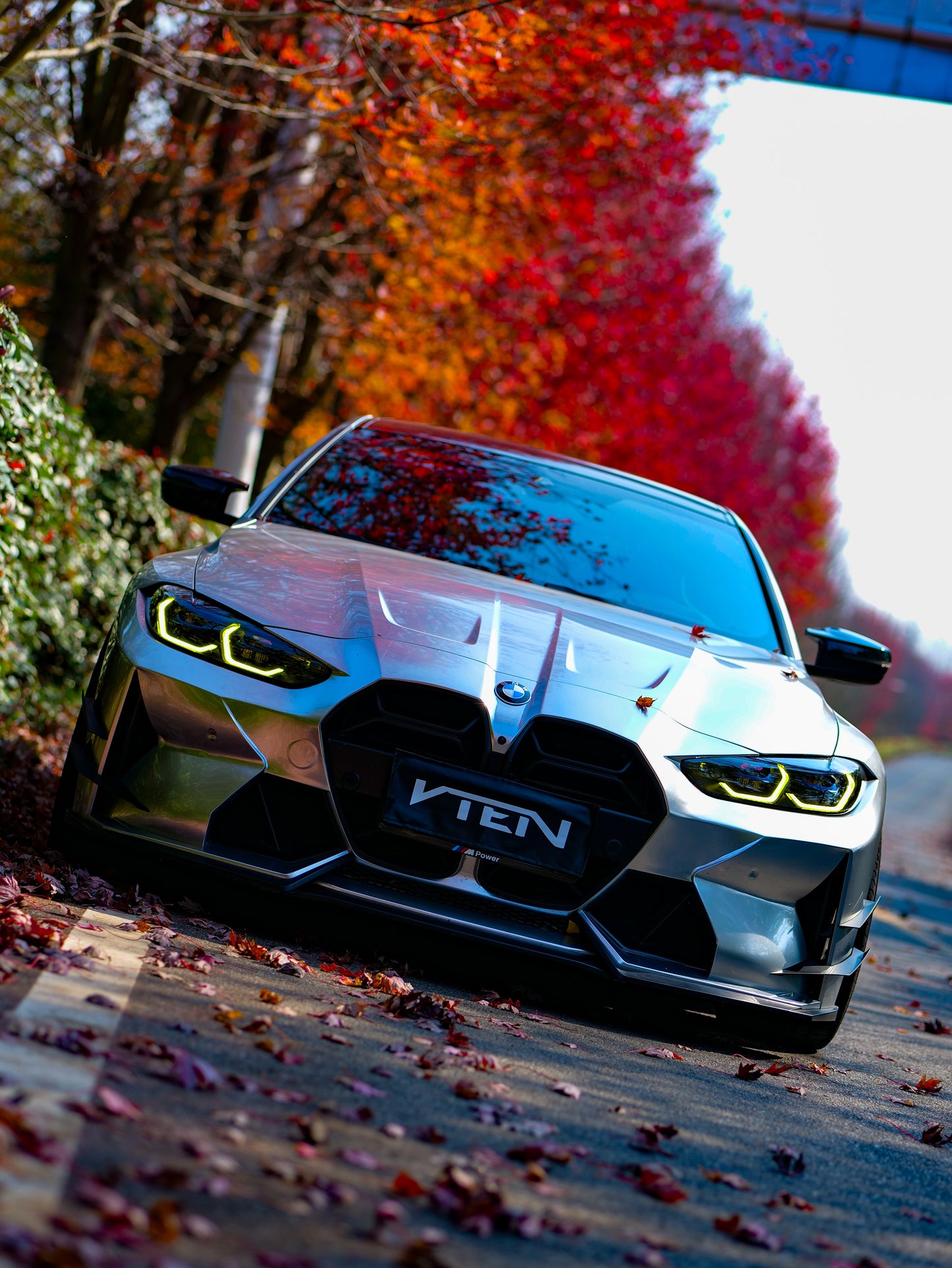 VTEN Front Lip for BMW M3 G80 G81 & M4 G82 G83 2021-ON Pre-preg Carbon Fiber