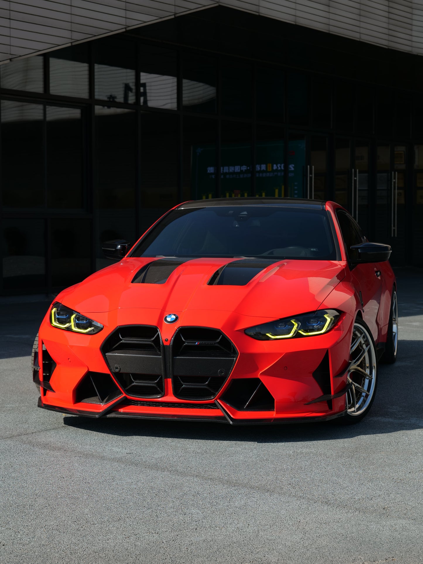 VTEN Front Lip for BMW M3 G80 G81 & M4 G82 G83 2021-ON Pre-preg Carbon Fiber