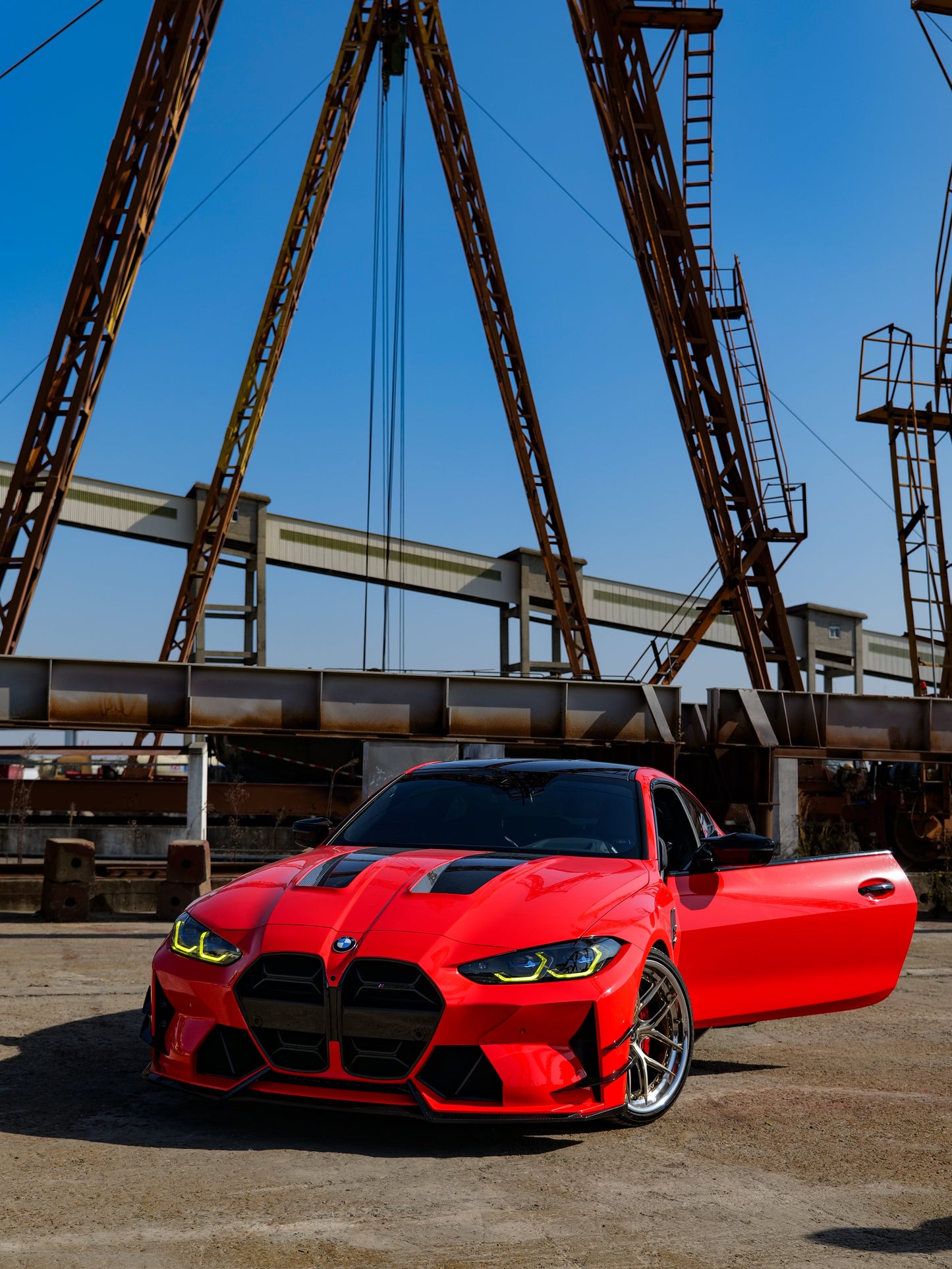 VTEN Front Bumper for BMW M3 G80 G81 & M4 G82 G83 2021-ON Pre-preg Carbon Fiber