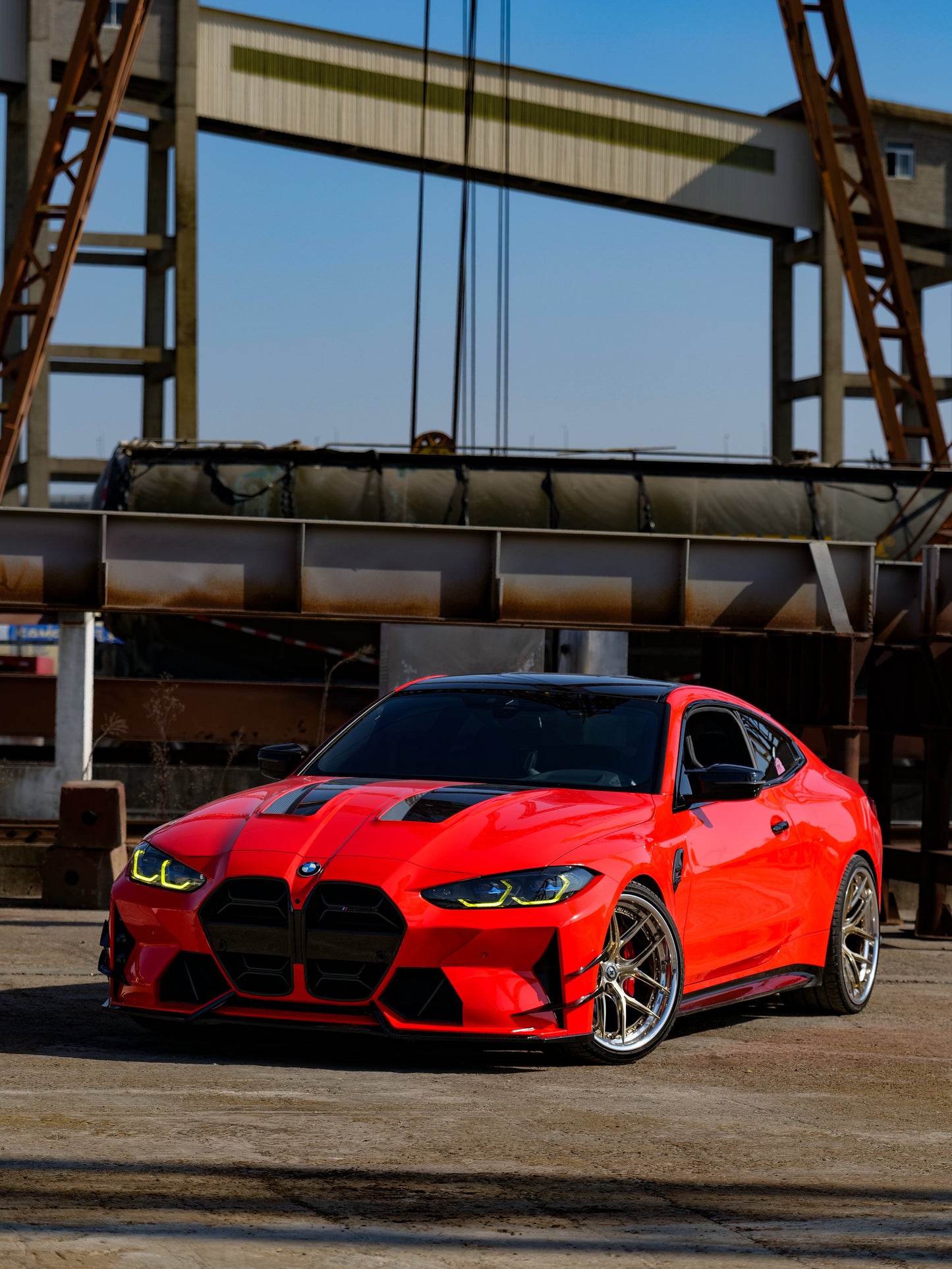 VTEN Front Lip for BMW M3 G80 G81 & M4 G82 G83 2021-ON Pre-preg Carbon Fiber